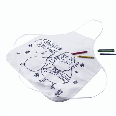 Produktabbildung Weihnachtsschürze zum Ausmalen für Kinder Julfar Cook Weihnachtsschürze zum Ausmalen für Kinder Julfar Cook