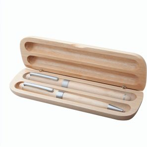 Kugelschreiber Set aus Holz Nawodu