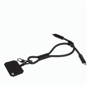 60W Handgelenkband mit Lade- und Datenkabel aus RPET CuffCharge