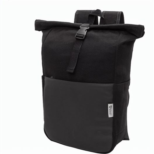 Rucksack aus recyceltem Canvas Blakkan Back (Bild 1)