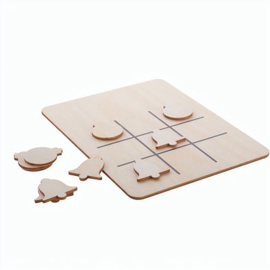 Weihnachtliches Tic-Tac-Toe Baumschmuck & Glocken TixTax