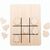 Weihnachtliches Tic-Tac-Toe Baumschmuck & Glocken TixTax (Bild 2)