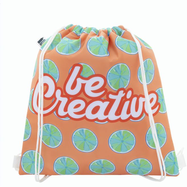 Individuell bedruckbare Kühl-Kordelzugtasche CreaCool Draw