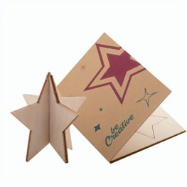 Produktabbildung Weihnachtskarte, Stern Creax Eco Weihnachtskarte, Stern Creax Eco