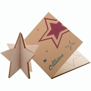 Weihnachtskarte, Stern Creax Eco