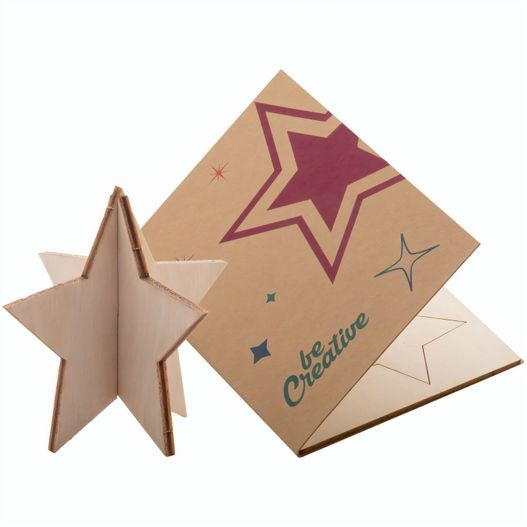 Weihnachtskarte, Stern Creax Eco (Bild 1)