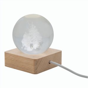 Leuchtkugel mit Weihnachtsmotiv Borealis