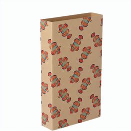 Individueller Pappschuber aus Kraftpapier CreaSleeve Kraft 305