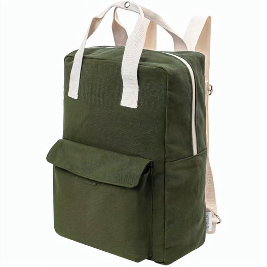 Rucksack aus recyceltem Canvas Rekan Back (Bild 1)