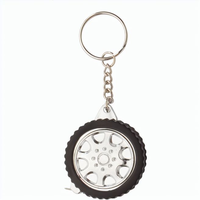 Produktabbildung Schlüsselanhänger mit Maßband Wheel Schlüsselanhänger mit Maßband Wheel