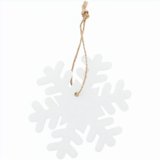 RPET Weihnachtsbaumschmuck, Schneeflocke Joulox (Bild 1)