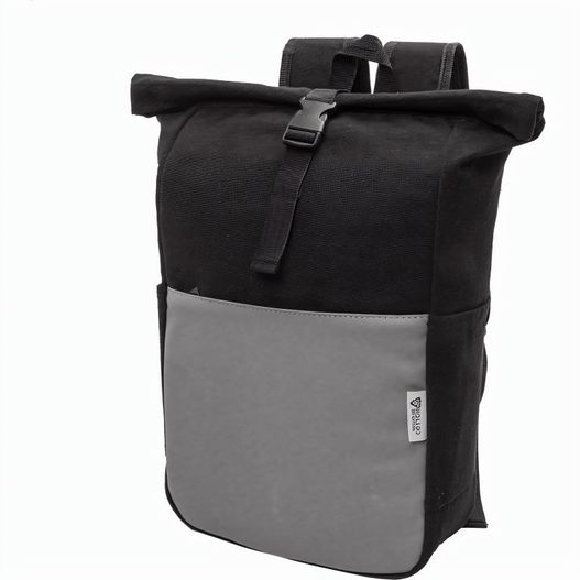 Rucksack aus recyceltem Canvas Blakkan Back (Bild 1)