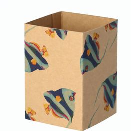 Individueller Pappschuber aus Kraftpapier CreaSleeve Kraft 411