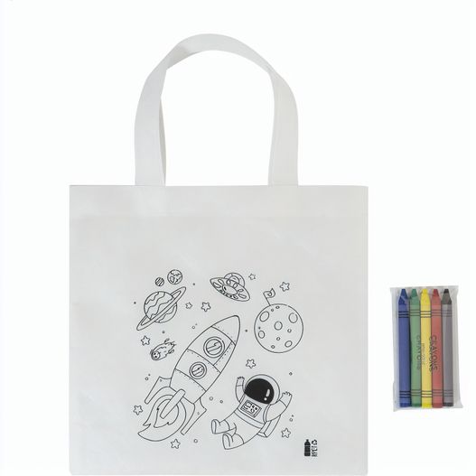 RPET Tasche zum Bemalen Spacolo (Bild 1)