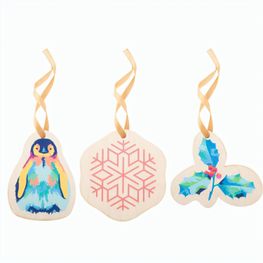 Individueller Weihnachtsbaumschmuck CreaJul Wood