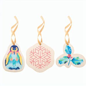 Individueller Weihnachtsbaumschmuck CreaJul Wood