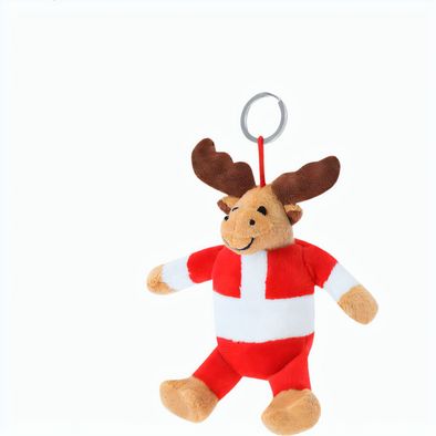 Weihnachts-Plüsch-Schlüsselanhänger, Rentier Velin