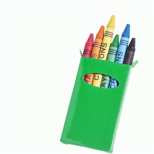 Produktabbildung 6-tlg. Wachsmalstifte-Set Sorell 6-tlg. Wachsmalstifte-Set Sorell