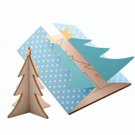 Produktabbildung Weihnachtskarte, Tannenbaum Creax Plus Weihnachtskarte, Tannenbaum Creax Plus