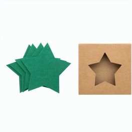 Produktabbildung Weihnachtsuntersetzer-Set RPET Vagnes Weihnachtsuntersetzer-Set RPET Vagnes