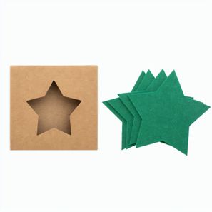 Weihnachtsuntersetzer-Set RPET Vagnes