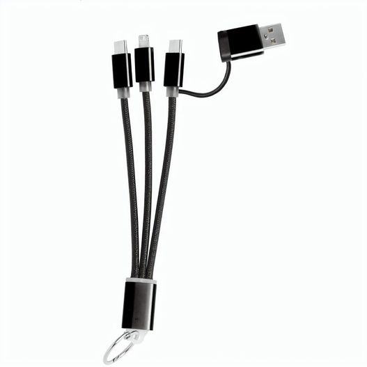 Produktabbildung Ladekabel-Schlüsselanhänger Rashort Ladekabel-Schlüsselanhänger Rashort (Bild 1)