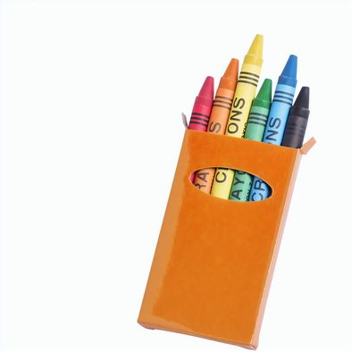 6-tlg. Wachsmalstifte-Set Sorell