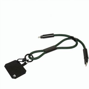 60W Handgelenkband mit Lade- und Datenkabel aus RPET CuffCharge