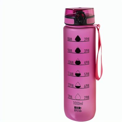 RPET Flasche mit Motivationsanzeige Sipcount