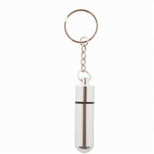 Produktabbildung Schlüsselanhänger mit Pillenbox Carrypill Schlüsselanhänger mit Pillenbox Carrypill (Bild 1)