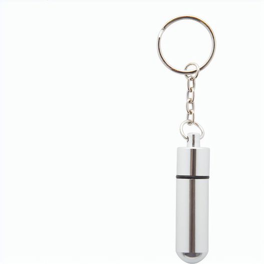 Schlüsselanhänger mit Pillenbox Carrypill (Bild 1)
