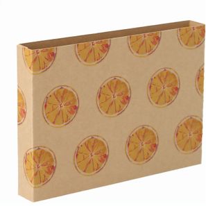 Individueller Pappschuber aus Kraftpapier CreaSleeve Kraft 248