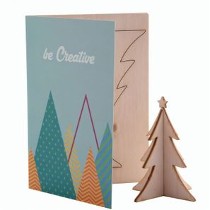 Weihnachtskarte, Tannenbaum CreaX