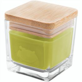 Kerze, grüner Apfel Cubama