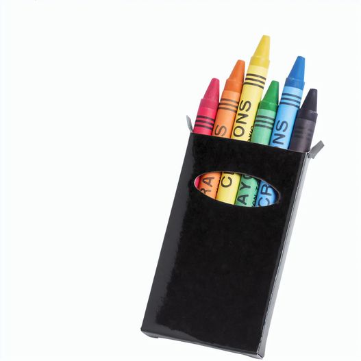 Produktabbildung 6-tlg. Wachsmalstifte-Set Sorell 6-tlg. Wachsmalstifte-Set Sorell (Bild 1)