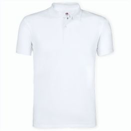 Erwachsene Weiß Polo-Shirt Original