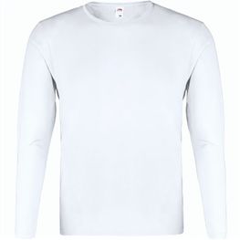 Erwachsene Weiß T-Shirt Iconic Long Sleeve T