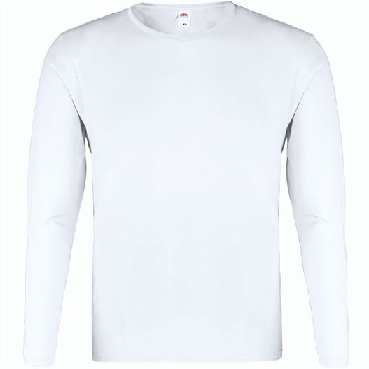 Erwachsene Weiß T-Shirt Iconic Long Sleeve T (Bild 1)