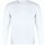 Erwachsene Weiß T-Shirt Iconic Long Sleeve T (Bild 1)