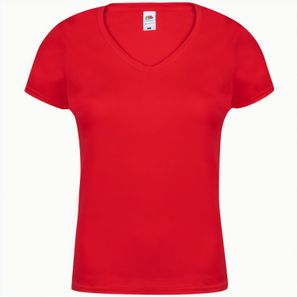Frauen Farbe T-Shirt Iconic V-Neck