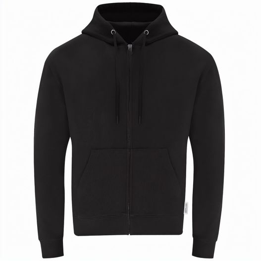 Erwachsene Sweatshirt mit Kapuze + Reißverschluss Walder (Bild 1)