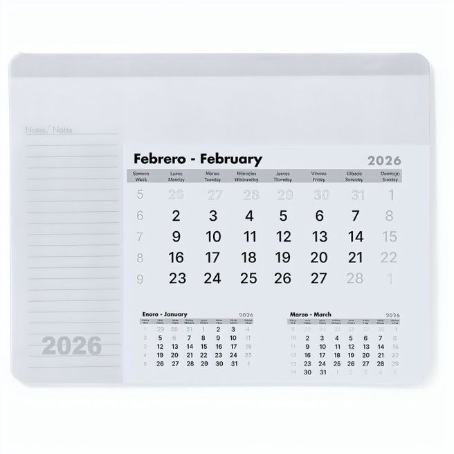 Produktabbildung Mauspad Kalender Rendux Mauspad Kalender Rendux