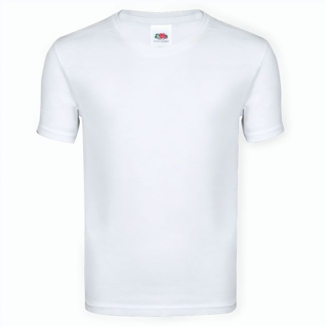 Kinder Weiß T-Shirt Iconic