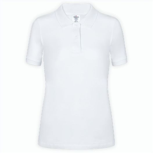 Frauen Weiß Polo-Shirt "keya" WPS180 (Bild 1)