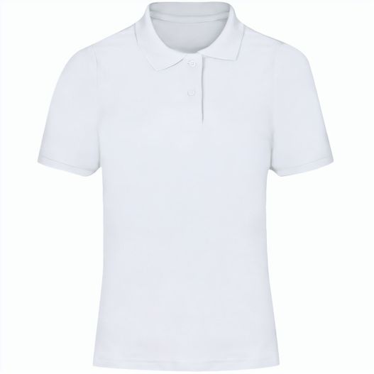 Erwachsene Frauen Weiß Polo-Shirt Charles (Bild 1)