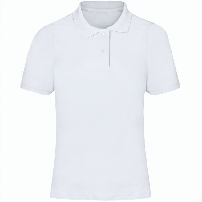 Erwachsene Frauen Weiß Polo-Shirt Charles