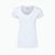 Frauen Weiß T-Shirt Iconic V-Neck (Bild 1)