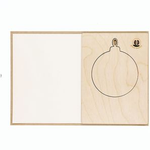 Ornament Weihnachtskarte Astrox