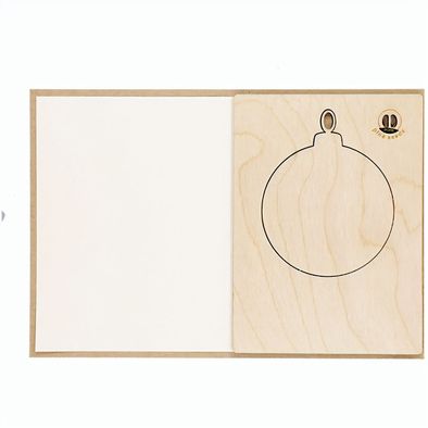 Ornament Weihnachtskarte Astrox