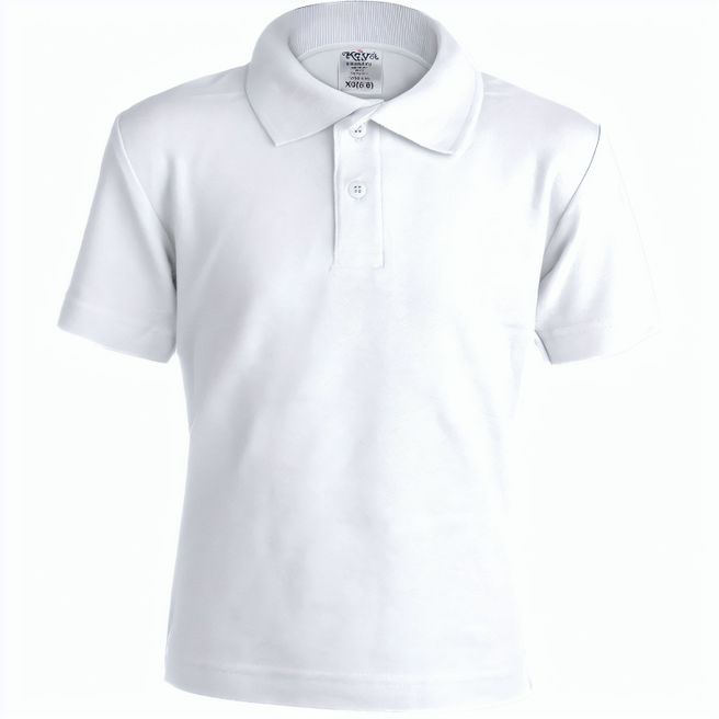 Kinder Weiß Polo-Shirt "keya" YPS180